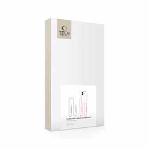Tech-Protect FlexAir Chain MagSafe Suojakuori iPhone 16 Harmaa & Vaaleanpunainen