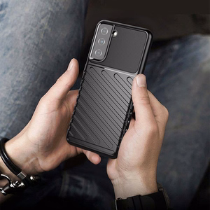 Thunder Case silikoninen panssarikuori Samsung Galaxy S23+:lle - sininen