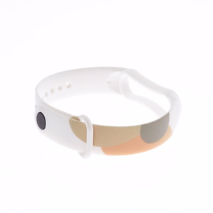 Hihna Moro bändi Xiaomi Mi Band 3 / 4 silikonihihna katsella rannekoru malli 6