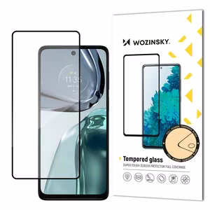 Wozinsky Full Glue karkaistu lasi Motorola Moto G62:lle