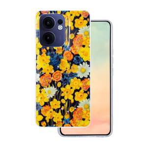 Glow Glam suojakuori Oppo Reno 13F 5G (Global) / 13FS 5G oranssi