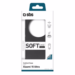 SBS Instinct -suojakuori Xiaomi 15 Ultra:lle - musta