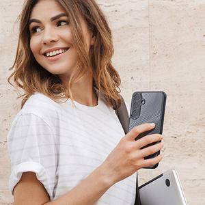 Dux Ducis Aimo Suojakuori Samsung Galaxy A55:lle - musta