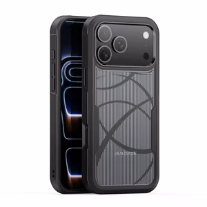 Dux Ducis Shld Suojakuori Apple iPhone 17 Pro musta - Rhythm Pattern