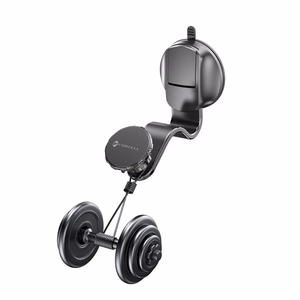 Magnetic car phone holder Forcell F-Grip MagFlex windshield / dashboard / air vent black