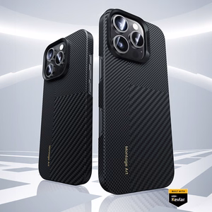 Benks Montage Magnetic Armor Air Kevlar Case PC Frame 600D+1500D (MB65) for Iphone 16 Pro black