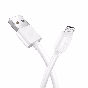 SEINÄLATURI T-PHOX MINI-EU MICRO USB VALKOINEN 1.2M 2.4A