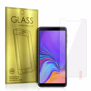 Glass Gold -karkaistu suojalasi Samsung Galaxy A7 2018 -puhelimeen