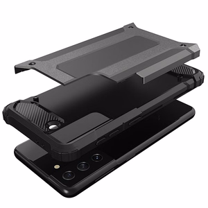 Hybrid Armor Case Kova kestävä suojakotelo Samsung Galaxy S22+ (S22 Plus) musta