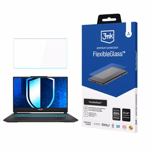 MSI Cyborg A12 – 3mk FlexibleGlass (enintään 17") tietokoneen näytönsuoja