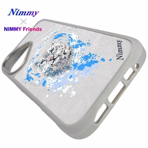 Nimmy Pantera MagSafe Suojakuori iPhone 16:lle - vaaleanharmaa