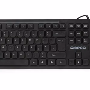 Wired keyboard OMEGA OK-07 black