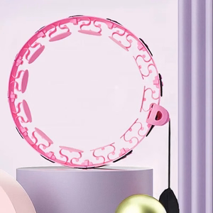 Smart Hula Hoop HHP008 -voimisteluvanne, vaaleanpunainen
