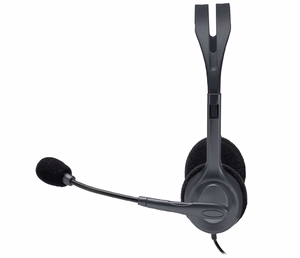 Logitech H111 stereo harmaat kuulokkeet 981-000593