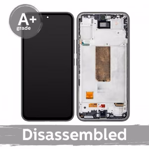 Samsung A546 A54 5G LCD-näyttö kehyksellä / violetti / (10/10 käytetty)