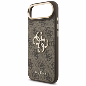 GUESS 4G Big 4G Classic Logo -suojakuori iPhone Airille - ruskea ja kulta