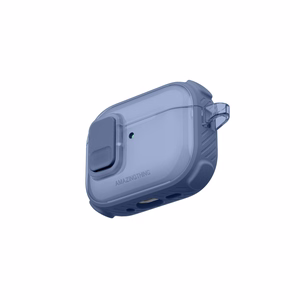 AmazingThing Titan Pro Mag Case Clear Suojakuori AirPods Pro 3 -kuulokkeille - sininen