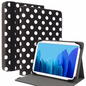 Wonder Canvas tablettikotelo 13 tuumaa musta pilkukuvio