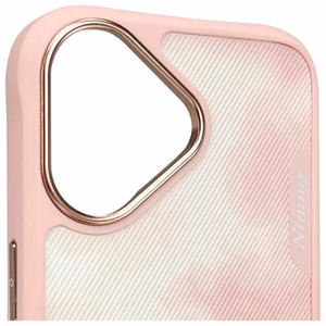 NIMMY Suojakuori BIG EYED PET 2.0 Kissa iPhone 16:lle vaaleanpunainen