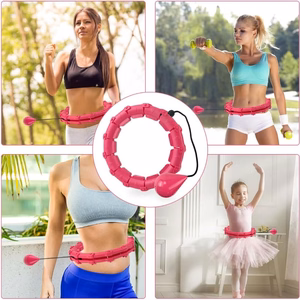 Smart Hula Hoop HHP007 -voimisteluvanne, vaaleanpunainen
