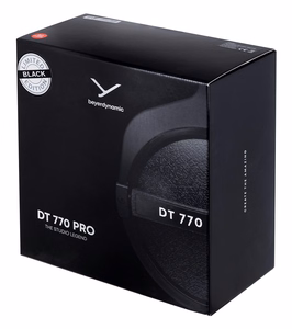 Beyerdynamic DT 770 PRO Black Limited Edition – studiokuulokkeet, suljetut, 80 Ω, mustat (43000220)