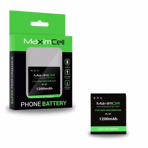 Maximcell akku Nokia N95/N96/E65 BL-6F:lle 1200mAh Li-ion