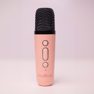 Maxlife Bluetooth-karaoke-kaiutin MXKS-100 vaaleanpunainen