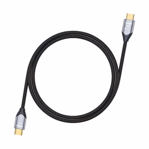 Cable HDMI 2.1 Forcell Cafule 8K 60Hz / 4K 120Hz – Ultra High Speed, HDR, eARC, VRR, 48Gbps 2 m black
