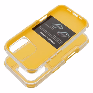 Suojakuori iPhone 16 PRO:lle Matrix keltainen