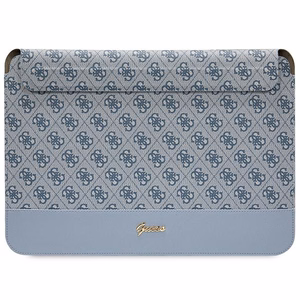 Guess 4G Stripe Metal Logo Suojakuori 14 tuuman kannettavalle - sininen