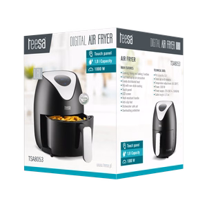 TEESA DIGITAL AIR FRYER -kiertoilmakypsennin, 1,8 l