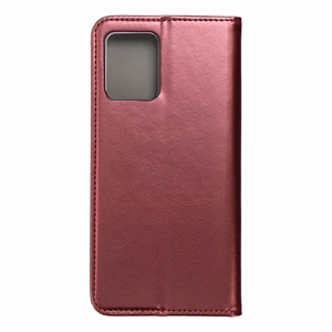 Flip case for Motorola G54 Smart Magneto burgundy