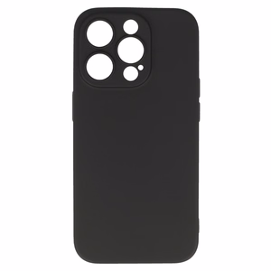 Back Case Matt Suojakuori iPhone 15 Pro:lle - musta