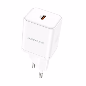 Borofone Seinälaturi BN6 Field - Type C - QC 3.0 PD 20W valkoinen