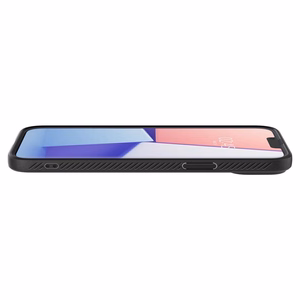 Spigen Liquid Air iPhone 14 kotelo - Matta musta