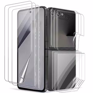 Näytönsuoja Flexible Clear HD setti 2in1 Samsung F751 Z Flip7 (Bulk)