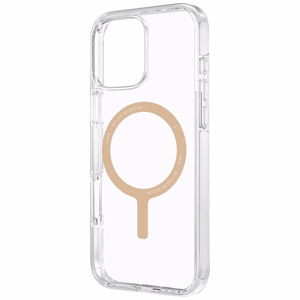 Uniq Clario Magclick Lataus Suojakuori iPhone 16 Pro Max:lle - Läpinäkyvä Kultainen