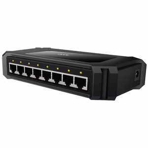 Cudy GS108D network switch Unmanaged Gigabit Ethernet (10/100/1000) Black