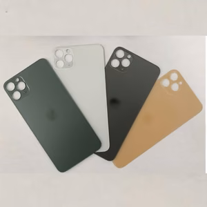 Takakansi yhteensopiva iPhone 11 Pro Max / matta hopeinen / (isomman kamera-aukon versio) / OEM