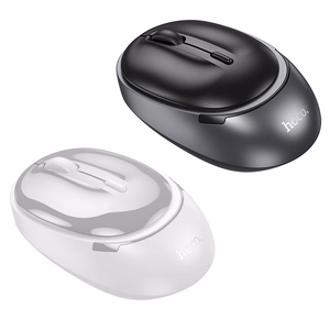 Wireless mouse Hoco 2,4G 1600 dpi GM34 gray white