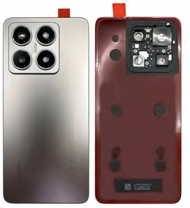 Takakansi Xiaomi 14T 5G Titan harmaa kameralinssillä alkuperäinen