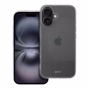Roar JELLY suojakuori iPhone 16 - läpinäkyvä