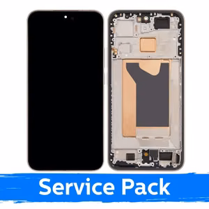 Xiaomi 15T -yhteensopiva LCD-näyttö kehyksellä / kultainen / (huoltopakkaus)