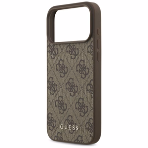 Guess 4G Classic -suojakuori iPhone 17 Pro Max - ruskea