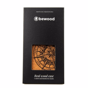 Bewood Traveler Merbau puinen suojakuori iPhone 15 Plus:lle