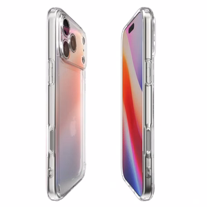 Spigen Ultra Hybrid Suojakuori iPhone 17 Pro Max:lle Crystal Clear