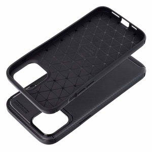 Suojakuori iPhone 12 PRO MAX:lle Carbon Premium musta