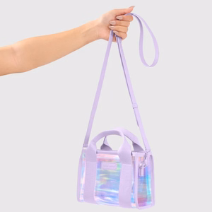 Case-Mate Micro Tote Bag vettä hylkivä olkalaukku, Soap Bubble
