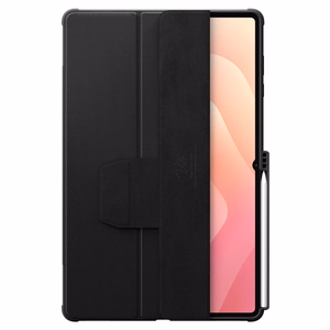 Spigen Rugged Armor Pro Suojakuori Samsung Galaxy Tab S11 Ultra 14.6:lle - Musta