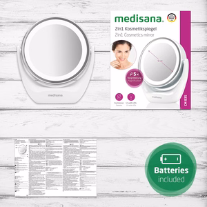Medisana CM 835 2in1 kosmetiikkapeili LED-valolla